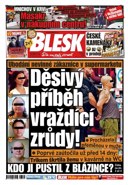 E-magazín Blesk - 23.7.2016 - CZECH NEWS CENTER a. s.