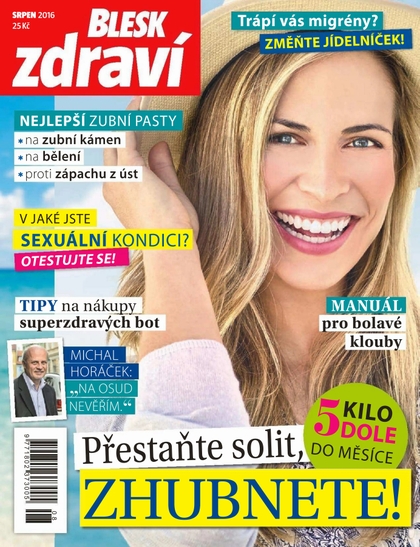 E-magazín Blesk Zdraví - 8/2016 - CZECH NEWS CENTER a. s.