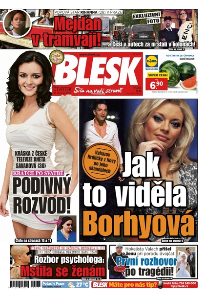 E-magazín Blesk - 28.7.2016 - CZECH NEWS CENTER a. s.