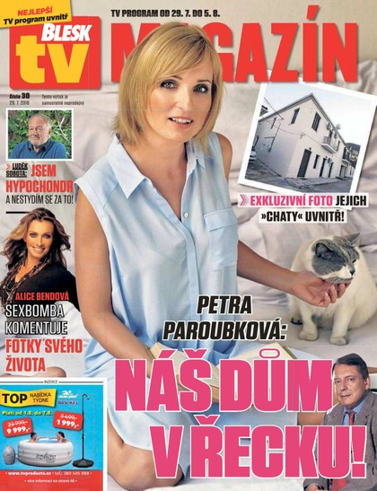 E-magazín Blesk Tv magazín - 29.7.2016 - CZECH NEWS CENTER a. s.