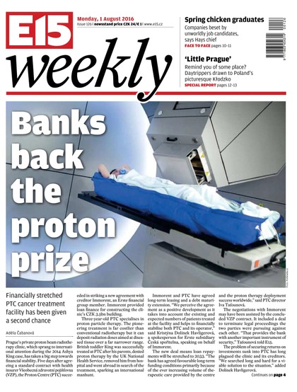 E-magazín E15 weekly 1.8.2016 - Czech Media Invest