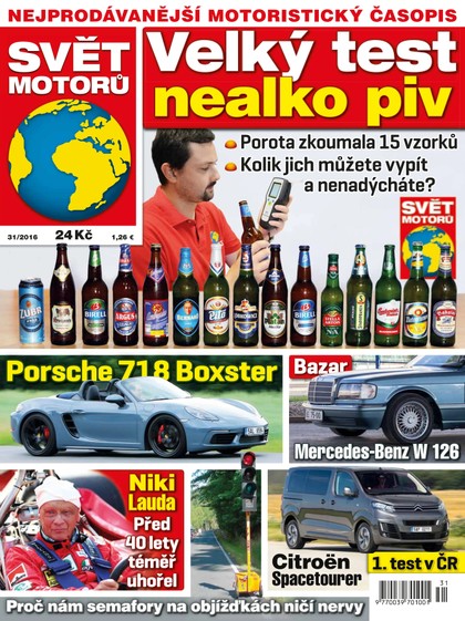 E-magazín Svět motorů - 1.8.2016 - CZECH NEWS CENTER a. s.