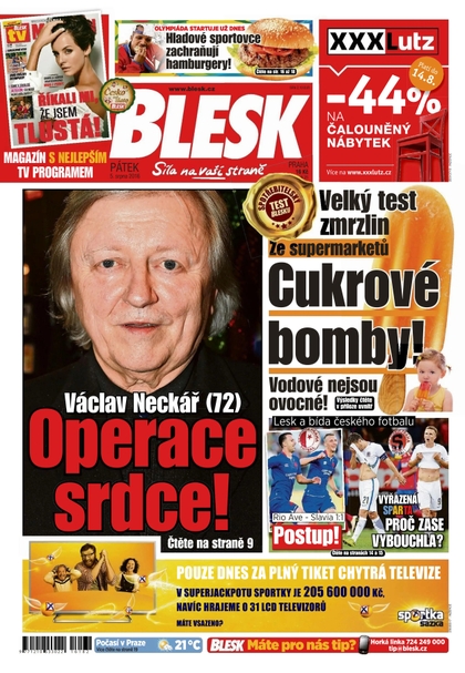 E-magazín Blesk - 5.8.2016 - CZECH NEWS CENTER a. s.
