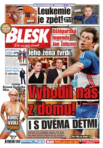 E-magazín Blesk - 9.8.2016 - CZECH NEWS CENTER a. s.