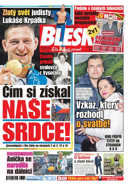 E-magazín Blesk - 13.8.2016 - CZECH NEWS CENTER a. s.