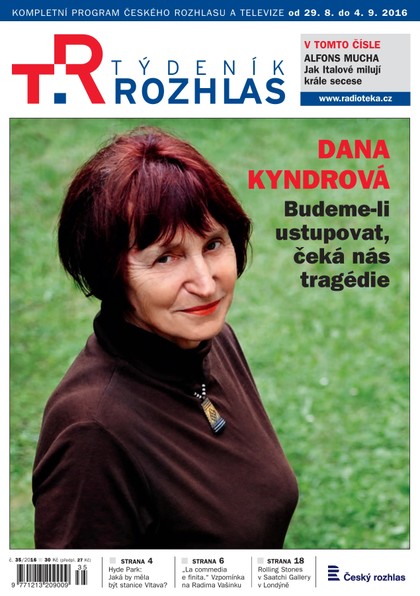 E-magazín Týdeník Rozhlas 35/2016 - Radioservis, a. s.