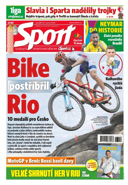 E-magazín Sport - 22.8.2016 - CZECH NEWS CENTER a. s.