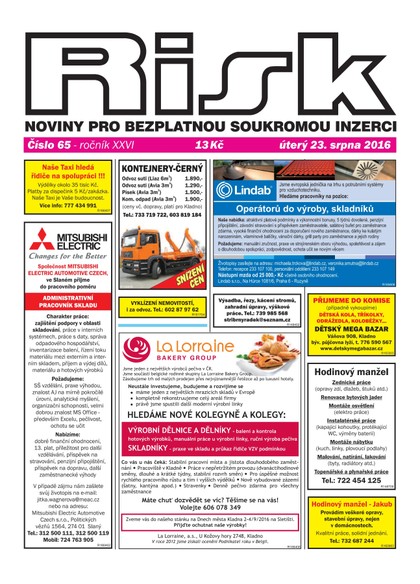 E-magazín Risk 65/2016 - Risk