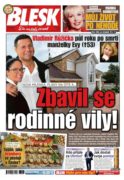 E-magazín Blesk - 30.8.2016 - CZECH NEWS CENTER a. s.