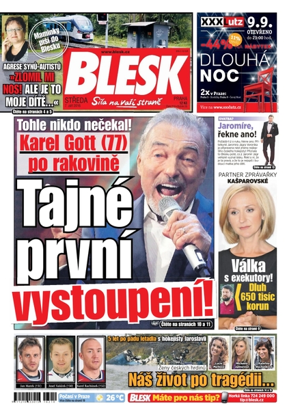 E-magazín Blesk - 7.9.2016 - CZECH NEWS CENTER a. s.