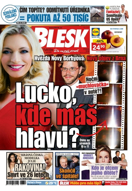 E-magazín Blesk - 8.9.2016 - CZECH NEWS CENTER a. s.