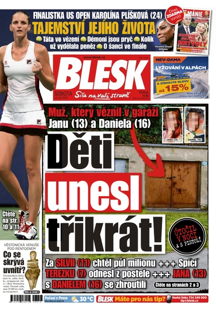 E-magazín Blesk - 10.9.2016 - CZECH NEWS CENTER a. s.