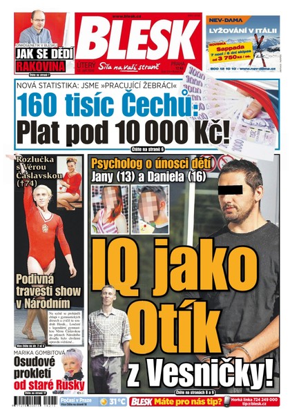 E-magazín Blesk - 13.9.2016 - CZECH NEWS CENTER a. s.