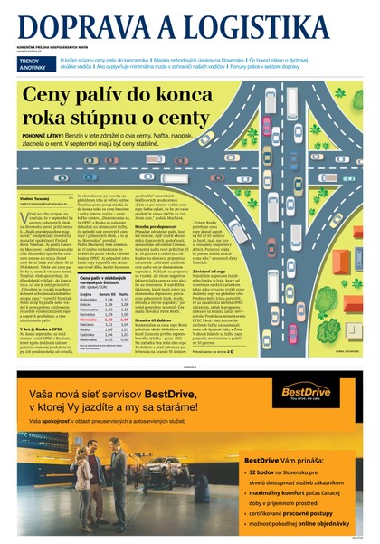 E-magazín Doprava a logistika - MAFRA Slovakia, a.s.