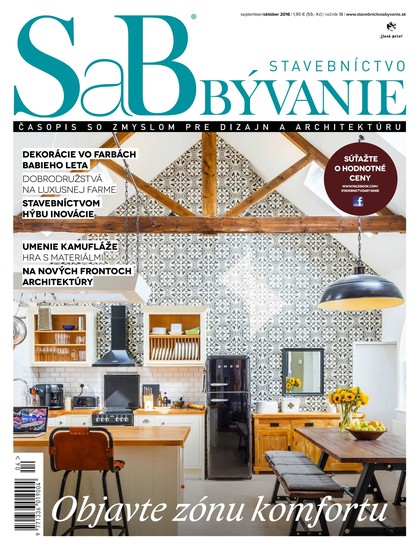 E-magazín SaB - Stavebníctvo a bývanie - September/Október 2016 - MEDIA/ST s.r.o.