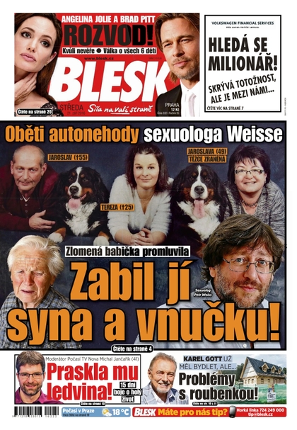 E-magazín Blesk - 21.9.2016 - CZECH NEWS CENTER a. s.