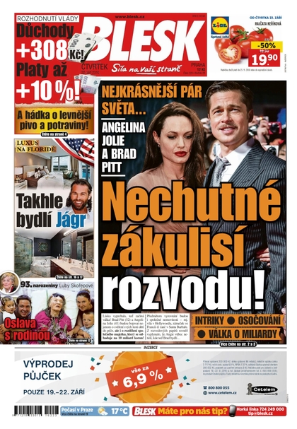 E-magazín Blesk - 22.9.2016 - CZECH NEWS CENTER a. s.