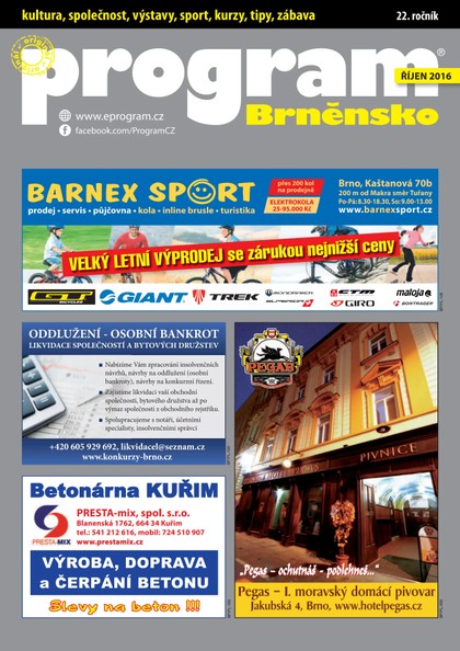 E-magazín Program BR 10-2016 - NAKLADATELSTVÍ MISE, s.r.o.