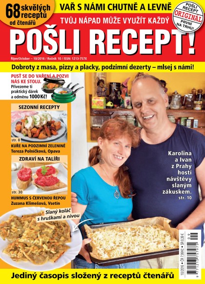 E-magazín Pošli recept 10/2016 - Burda Praha spol. s r.o.