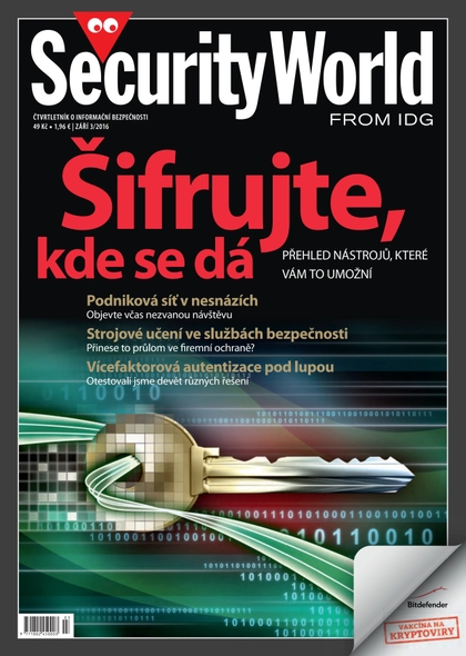 E-magazín Security World 3/2016 - Internet Info DG, a.s.