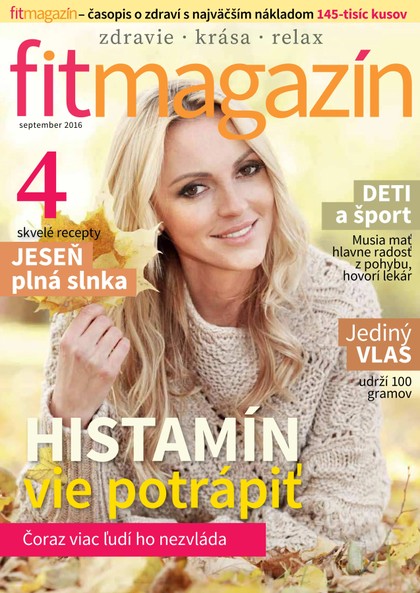 E-magazín Fitmagazín september 2016 - MAFRA Slovakia, a.s.