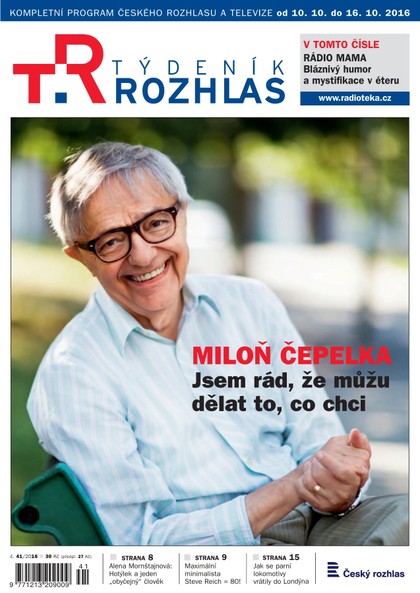 E-magazín Týdeník Rozhlas 41/2016 - Radioservis, a. s.