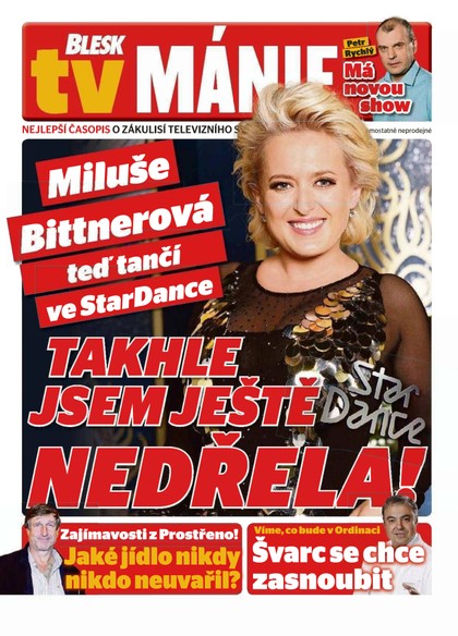 E-magazín Blesk Tv manie - 8.10.2016 - CZECH NEWS CENTER a. s.