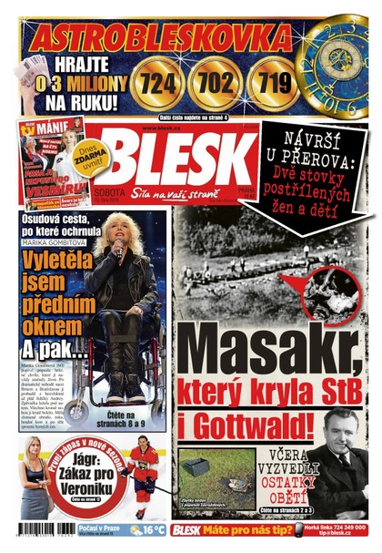 E-magazín Blesk - 15.10.2016 - CZECH NEWS CENTER a. s.