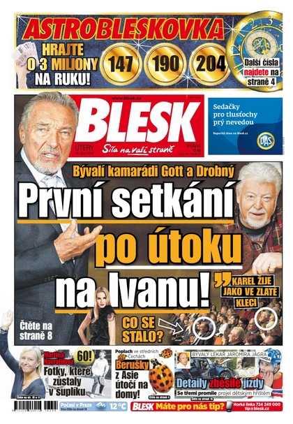 E-magazín Blesk - 18.10.2016 - CZECH NEWS CENTER a. s.