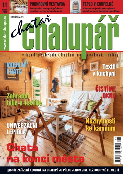 E-magazín Chatař Chalupář 11/2016 - Časopisy pro volný čas s. r. o.