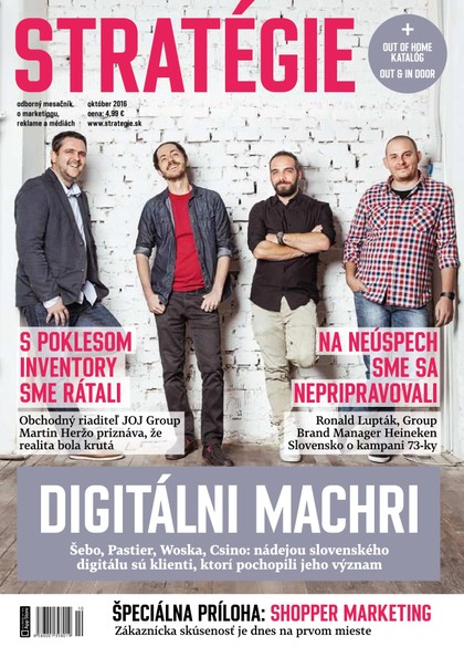 E-magazín Stratégie 10/2016 - MAFRA Slovakia, a.s.