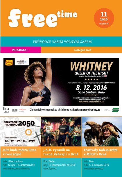 E-magazín Freetime11/2016 - Media Hill, s. r. o.