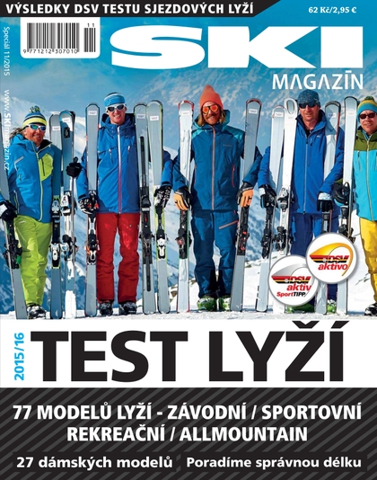 E-magazín DSV ski TEST 2015/16 - SKI magazín