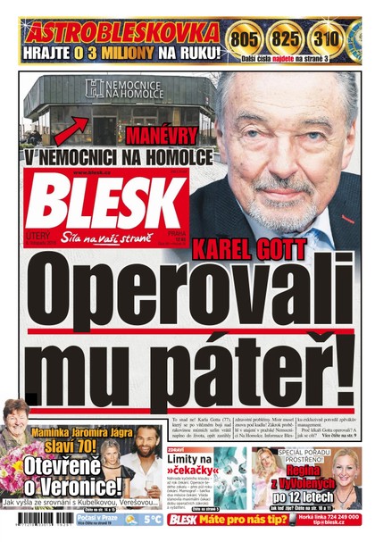 E-magazín Blesk - 8.11.2016 - CZECH NEWS CENTER a. s.