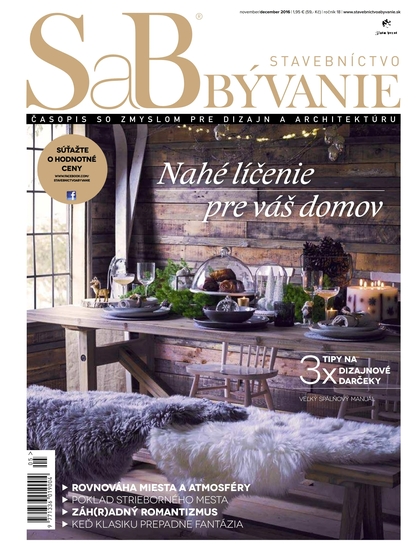 E-magazín SaB - Stavebníctvo a bývanie 11_12/2016 - MEDIA/ST s.r.o.