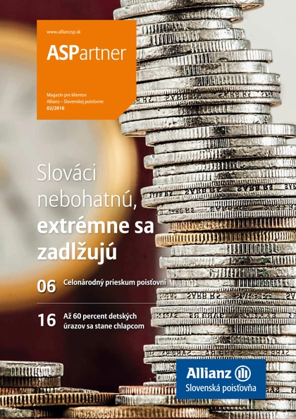 E-magazín ASPartner 02/2016 - Allianz - Slovenská poisťovňa, a.s.