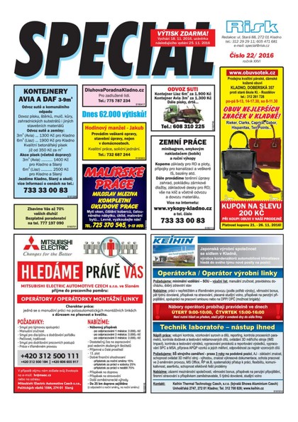 E-magazín Special 22/2016 - Risk