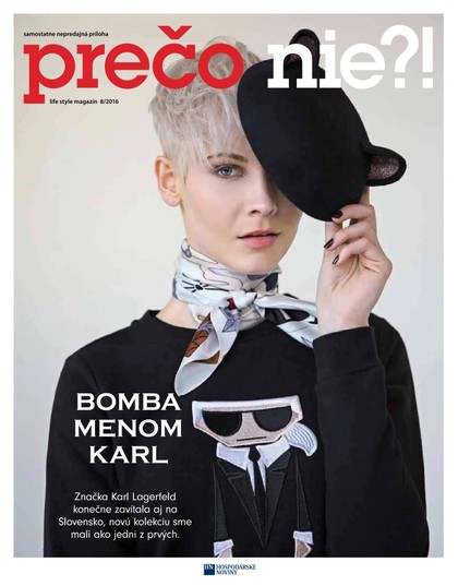 E-magazín Prečo nie?! 8/2016 - MAFRA Slovakia, a.s.