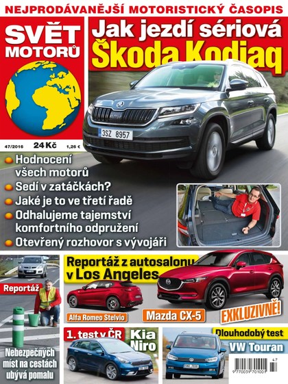 E-magazín Svět motorů - 21.11.2016 - CZECH NEWS CENTER a. s.