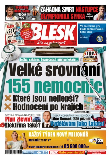 E-magazín Blesk - 30.11.2016 - CZECH NEWS CENTER a. s.