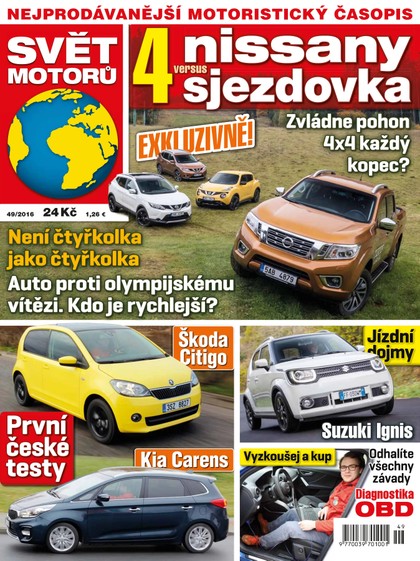 E-magazín Svět motorů - 5.12.2016 - CZECH NEWS CENTER a. s.
