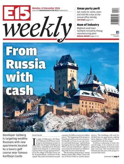 E-magazín E15 weekly 12. 12. - Czech Media Invest