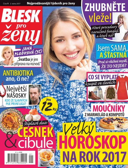 E-magazín Blesk pro ženy - 2.1.2017 - CZECH NEWS CENTER a. s.