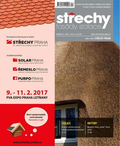 E-magazín Střechy-Fasády-Izolace 1/2017 - EEZY Publishing