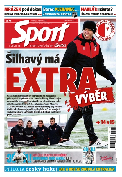 E-magazín Sport - 3.1.2017 - CZECH NEWS CENTER a. s.