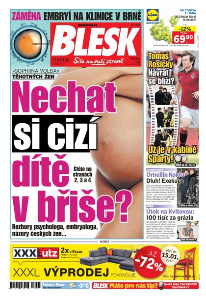 E-magazín Blesk - 5.1.2017 - CZECH NEWS CENTER a. s.