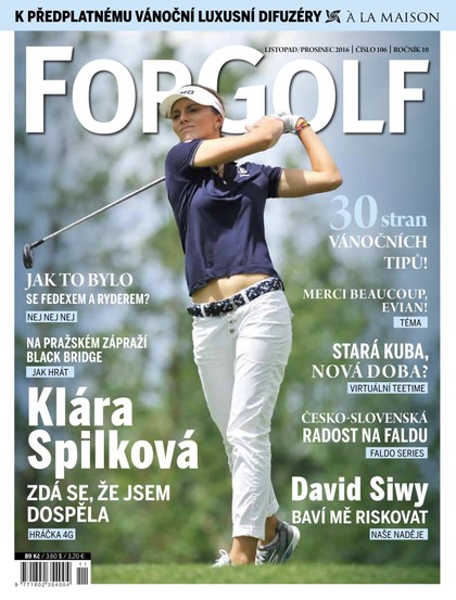E-magazín ForGolf - 11-12/2016 - ForGolf Media s.r.o.