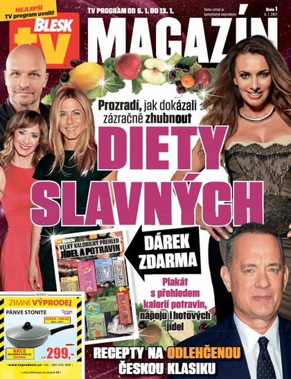 E-magazín Příloha Blesk Tv magazín - 6.1.2017 - CZECH NEWS CENTER a. s.