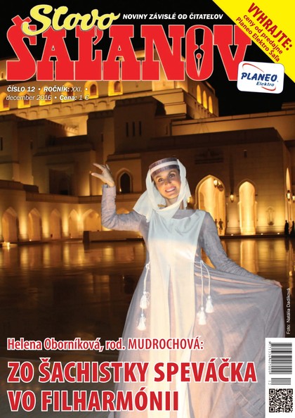E-magazín Slovo Šaľanov 12/2016 - Fantázia media, s. r. o.