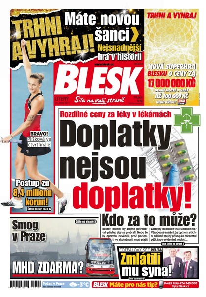 E-magazín Blesk - 24.1.2017 - CZECH NEWS CENTER a. s.